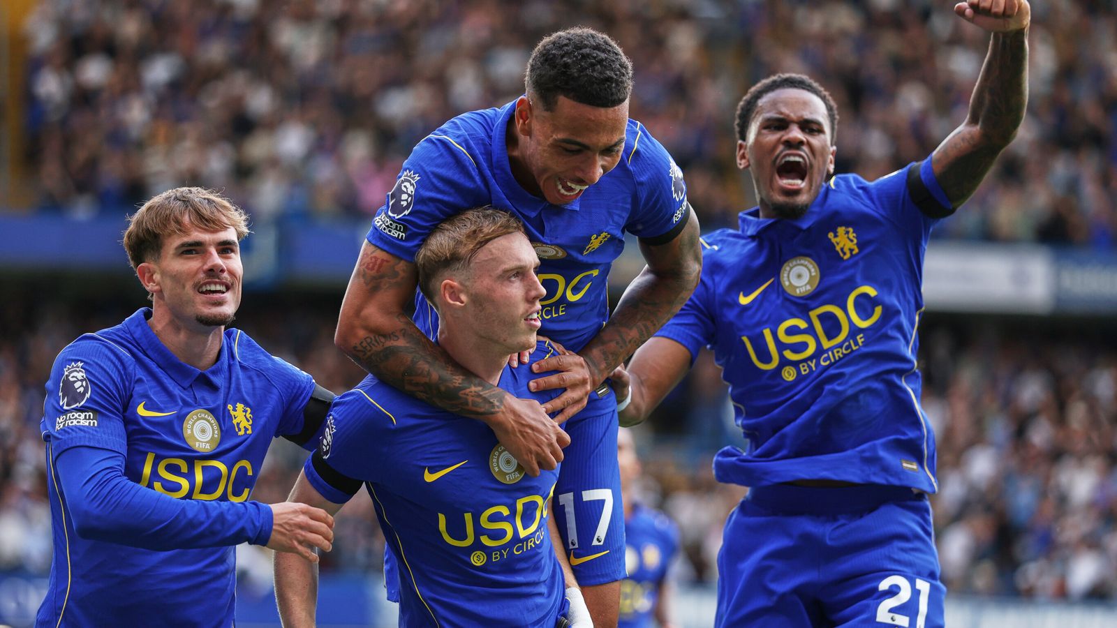 切尔西4-3布莱顿:蓝军在七球惊魂战中获胜,哈维·阿隆索继续胜利开局